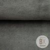 Velúr Nicky Uni  - Sivá tmavá