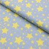 Bavlna vzorovaná - Hviezdičky modrá