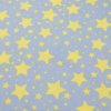 Bavlna vzorovaná - Hviezdičky modrá