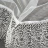 ZÁCLONA SARI 400X145 CM BIELA