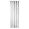 ZÁCLONA CLAUDIA 140X250 CM BIELA