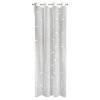 ZÁCLONA NA KRÚŽKOCH WENDY 140X250 CM BIELA