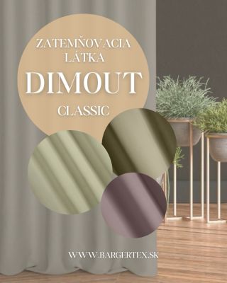 Štýlové zatemnenie za TOP cenu.👍 Elegantná dimout látka so šírkou 280 cm ponúka príjemné zatemnenie a zároveň moderný...