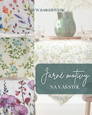 Jar má schopnosť meniť atmosféru domova – stačí málo. 🌸 Jemné farby, svieže vzory a detail na stole dokážu premeniť bežné...