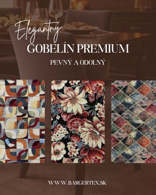 ✨ Nadčasová elegancia vo forme látky Objavte Gobelín Premium – kvalitnú látku od renomovaného španielskeho výrobcu, ktorá...