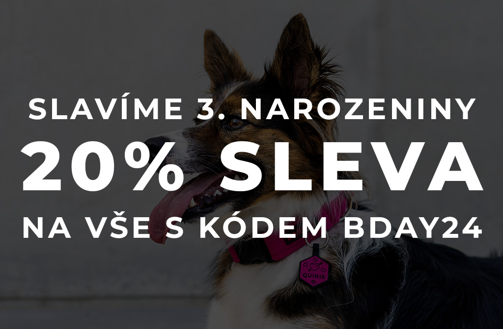 Slavíme 3. narozeniny - 20% sleva na vše!