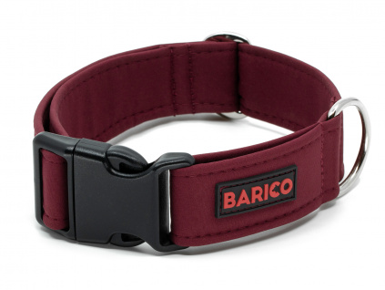 BARICO Obojek pro psa Burgundy