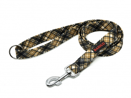 BARICO Vodítko pro psa Tartan Beige