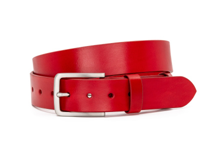 Kožený opasek Red BARICO