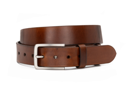 Kožený opasek Dark Brown BARICO