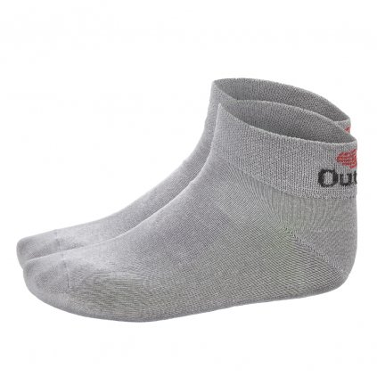 Ponožky nízké Outlast® - tm.šedá
