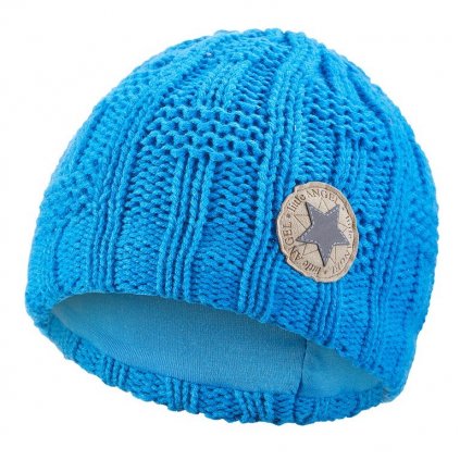 Čepice pletená mřížka Outlast ® - modrá