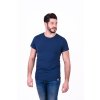 Tričko pánské KR tenké výstřih U Outlast® - tm.modrá