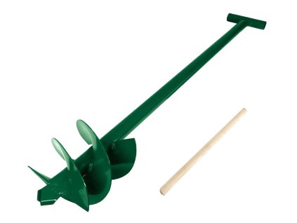 ruční vrtačka 15 cm zelená