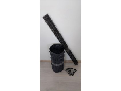4009 sada k betonovemu zahonu 200x100 cm nizka nopova folia siet proti krtkom kotvy