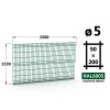plotový panel 5mm oka 50x200 plot delfin classic výška 153 délka 250 mechově zelená ral 6005 46 šrot