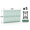 plotový panel 5mm oka 50x200 plot delfin classic výška 173 délka 250 mechově zelená ral 6005 46 šrot