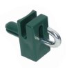 napínací svorka plotového drátu zelená