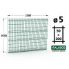 plotový panel 5mm oka 50x200 plot delfin classic výška 203 délka 250 mechově zelená ral 6005 46 šrot