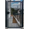 plotová branka pro psy vstupní branka k plotu antracitová 2