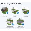 návod obrázková fólie proti plevelům pod plotem fencefol bez loga