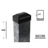 4767 plotovy stlpik 200 cm 60 40 3 0 mm ziarove pozinkovanie