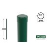 kulatý plotový sloupek průměr 38 mm délka plotového pletiva 2000 mm pozinkovaný a potažený mechově zelenou barvou ral 6005