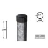 kulatý plotový sloupek průměr 38 mm pletivo pro plot délky 1500 mm ziarovo pozinkované