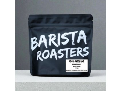 Kolumbia Los Nogales Mosto Decaf  Bergamot, jahody, maliny, citrusy