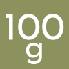 100g (cca 25 h)