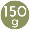 150g (cca 35 h)