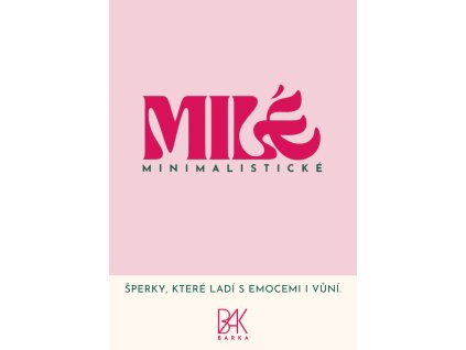 mile2 - minimalistické šperky