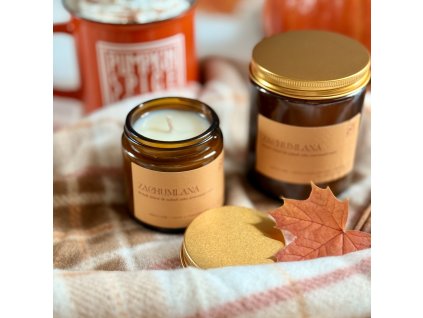 Sójová svíčka Zachumlaná -Pumpkin spice latte