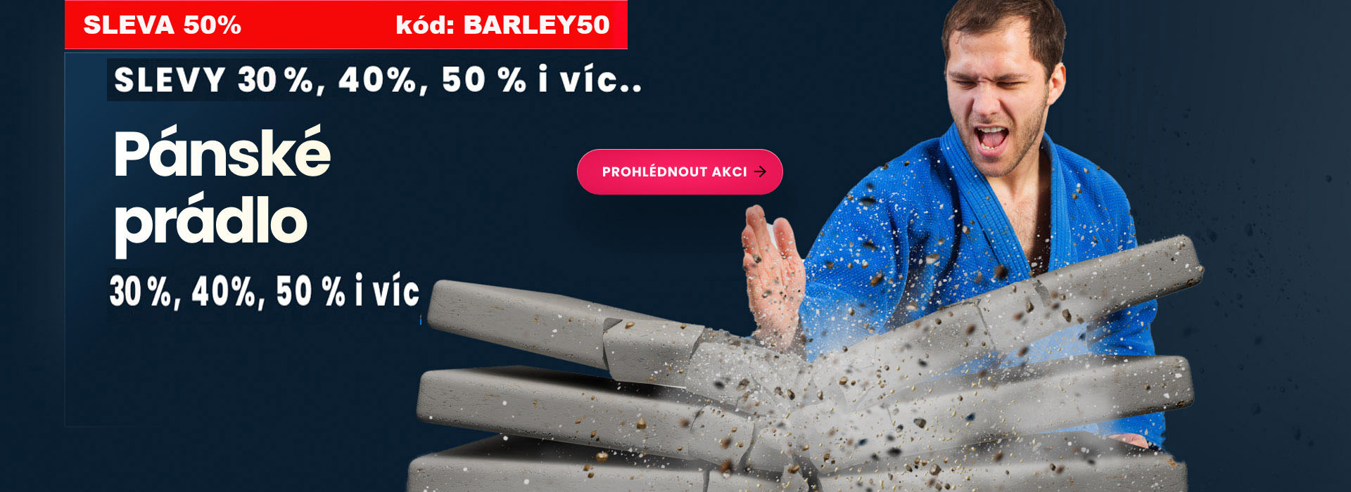 50% kód BARLEY 50 pán