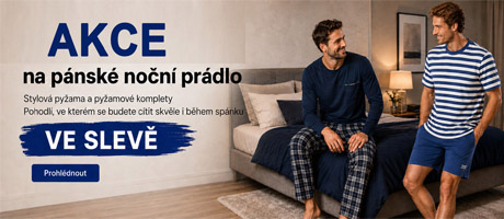 Akce pánské noční prádlo fame