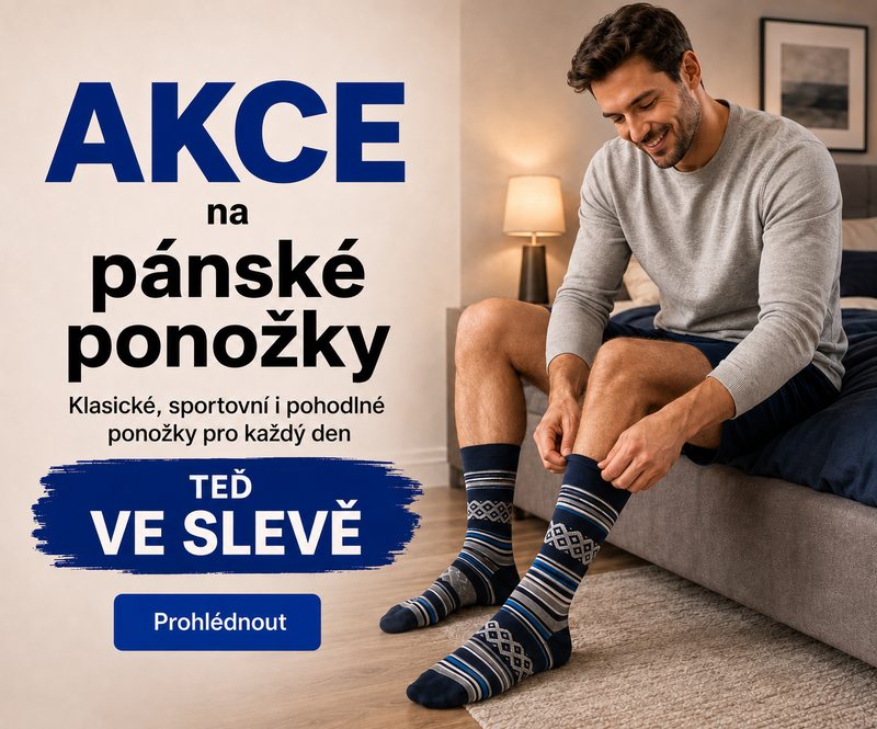 Pánské ponožky sleva 30%