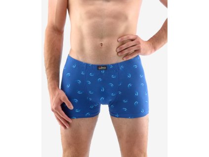 73121P Boxerky kratší nohavička (Barva Lékořice-Měsíc, Velikost S/M)