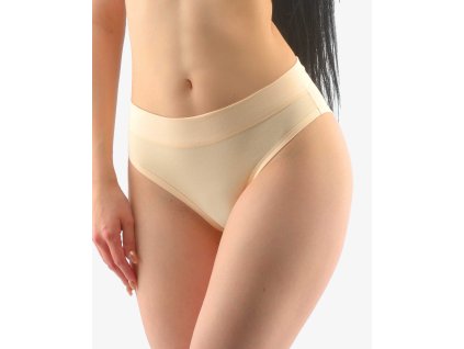 10252P Kalhotky klasické s úzkým bokem (Barva Tělová, Velikost S/M)