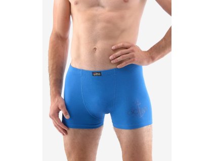 73115P Boxerky kratší nohavička (Barva Atlantic-Lékořice, Velikost S/M)