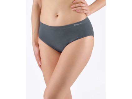 01002P Kalhotky klasické mama (Barva Tm. šedá, Velikost L/XL)