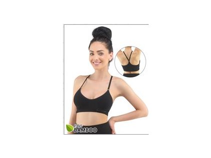 07020 podprsenka bez sportovní s vycpávkami