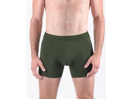 74160P Boxerky delší nohavička (Barva Lahvová, Velikost M/L)