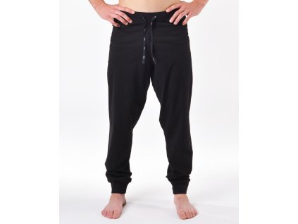 79201P Kalhoty dlouhé pyžamové pánské (Barva Černá, Velikost L)