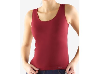 08008P Tílko (Barva Tm. hnědá, Velikost L/XL)