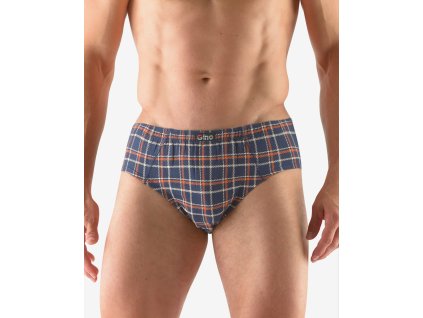 71104P Slipy se širším bokem (Barva Lékořice-Mrkvová, Velikost S/M)