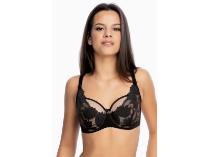 NIKE SOFT BRA BSO 1135 BLACK (Velikost 70E, Barva černá)