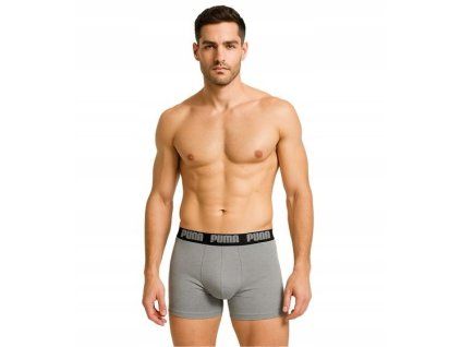 BOXERKY PUMA 2-PACK (Barva černá)