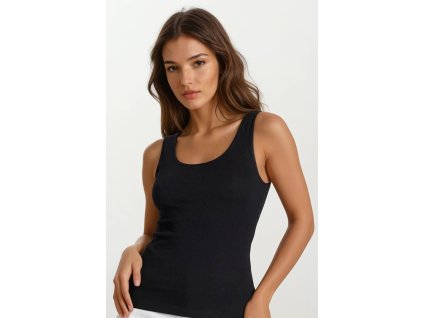 KOŠILE CLARISSA BLACK PLUS (Velikost XXL, Barva černá)