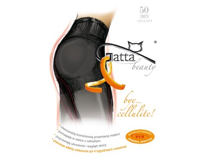 SBOHEM, PUNČOCHÁČE PROTI CELULITIDĚ 50 DEN (Velikost 2, Barva fumo)