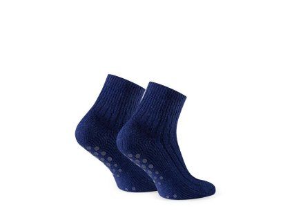 PÁNSKÉ PONOŽKY 189 LAMBSWOOL ABS (Barva černá)